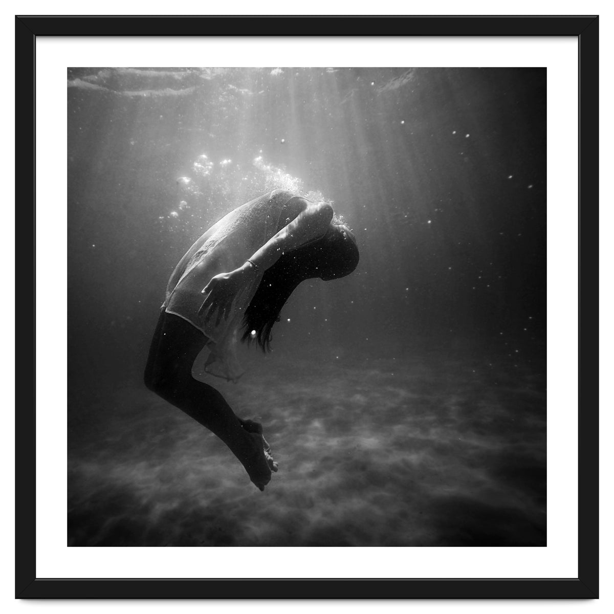 Woman Inside The Water