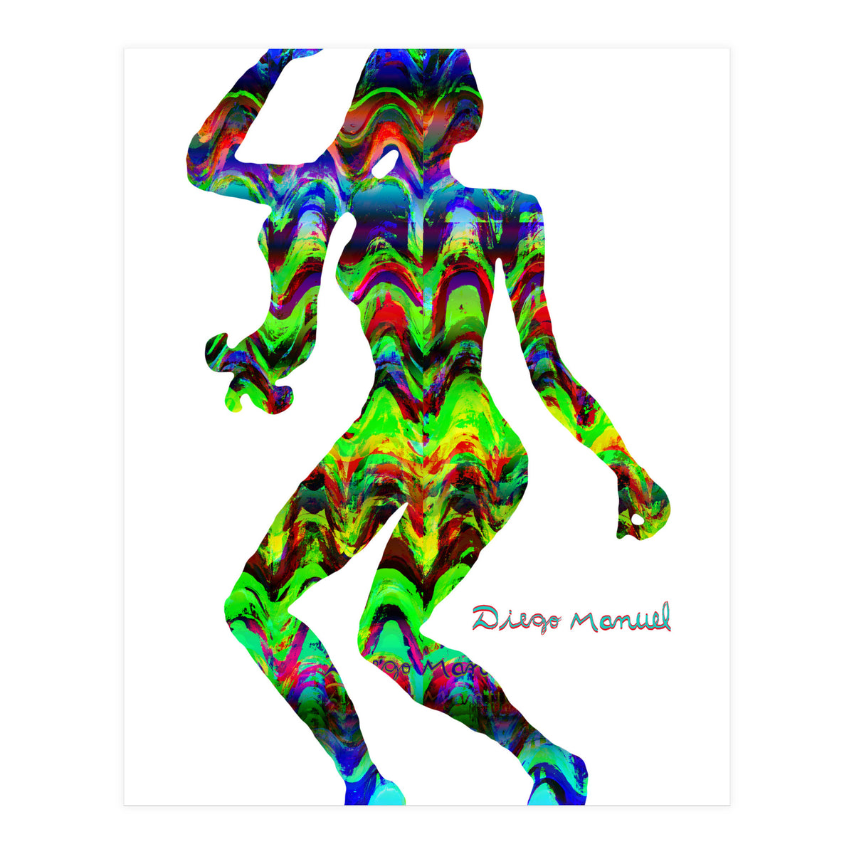Dance Girl B 15  (Print Only)