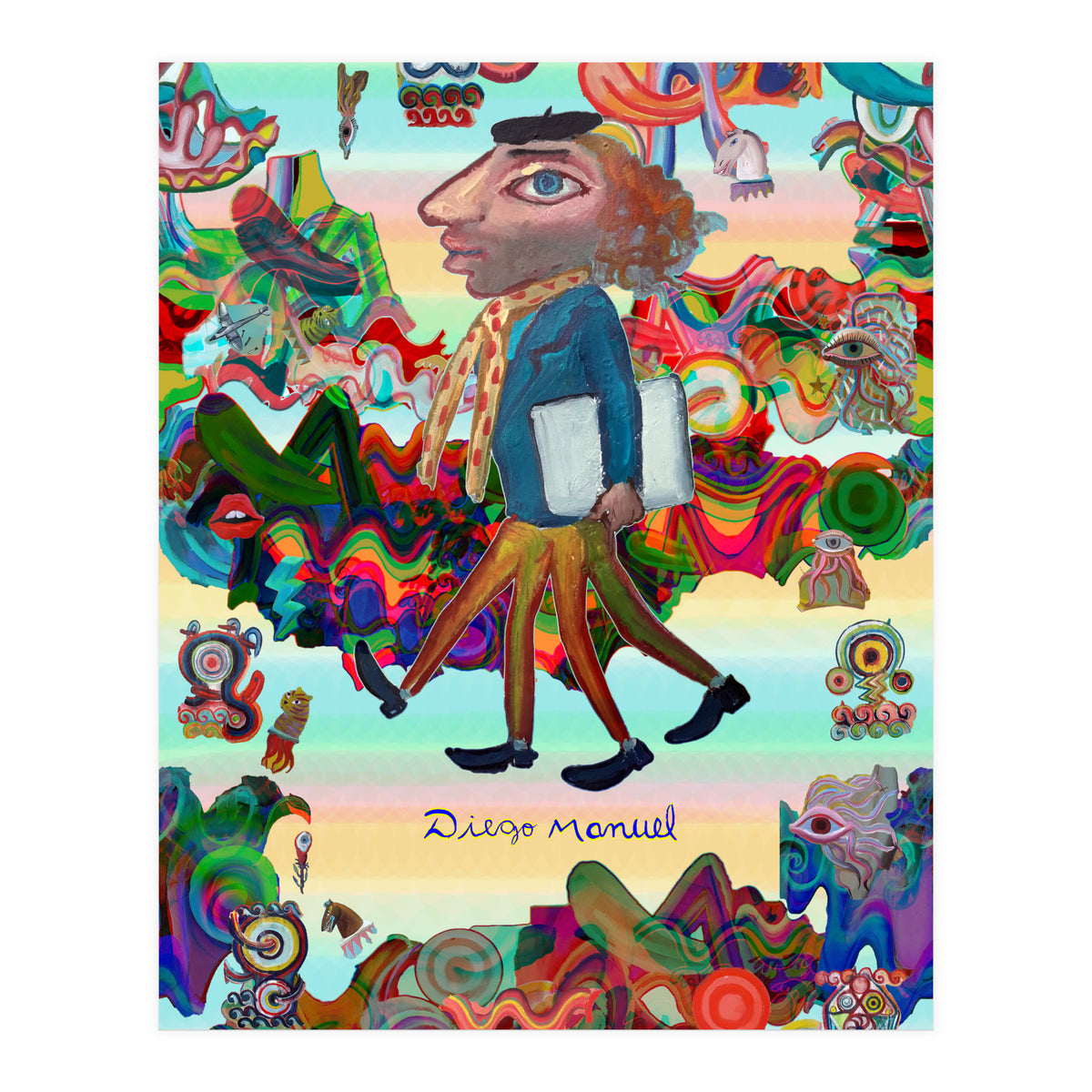 Graffitis 2021 Tapiz 92 (Print Only)