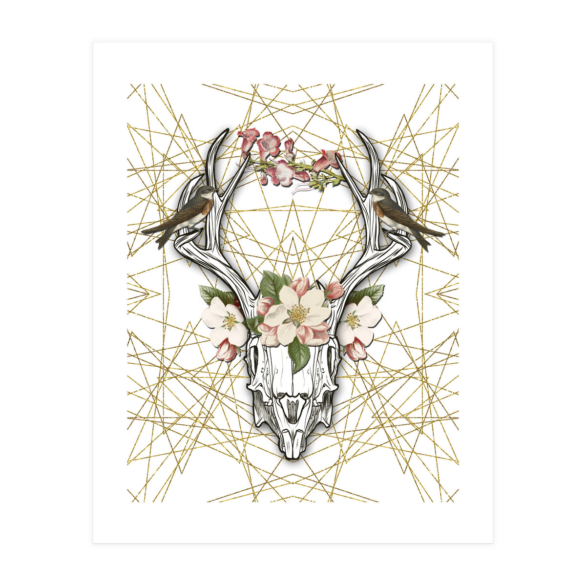 Boho Skull (Print Only)