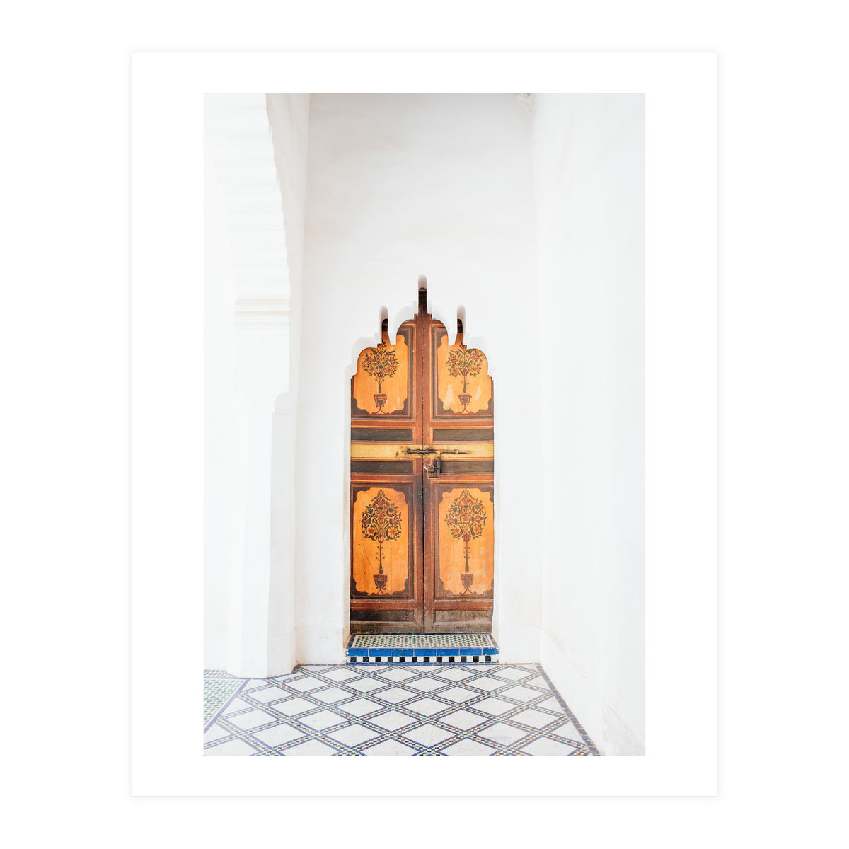 Ancient Moroccan Door (Print Only)