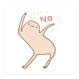 Honest Blob Says No (Print Only) thumbnail