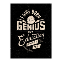 Born Genius (Print Only)