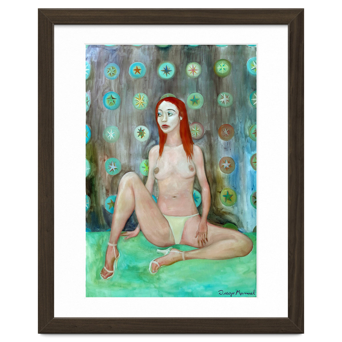 Retrato Con Estrellas