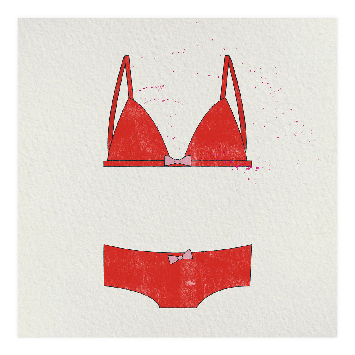 Bra and panties (Print Only)