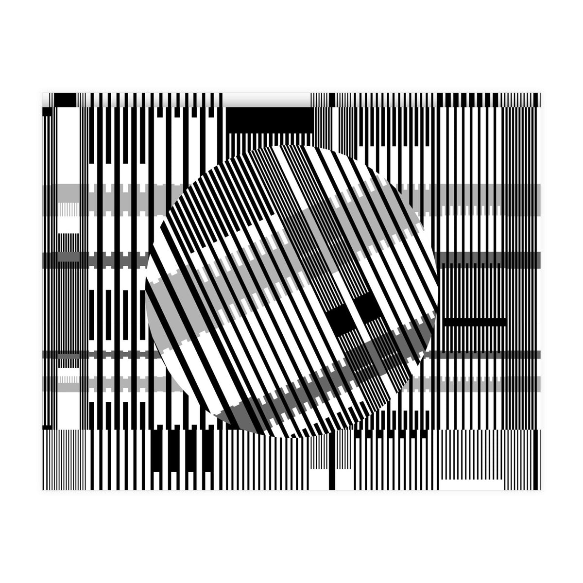 Glitch Global II Serie Urban Nature (Print Only)