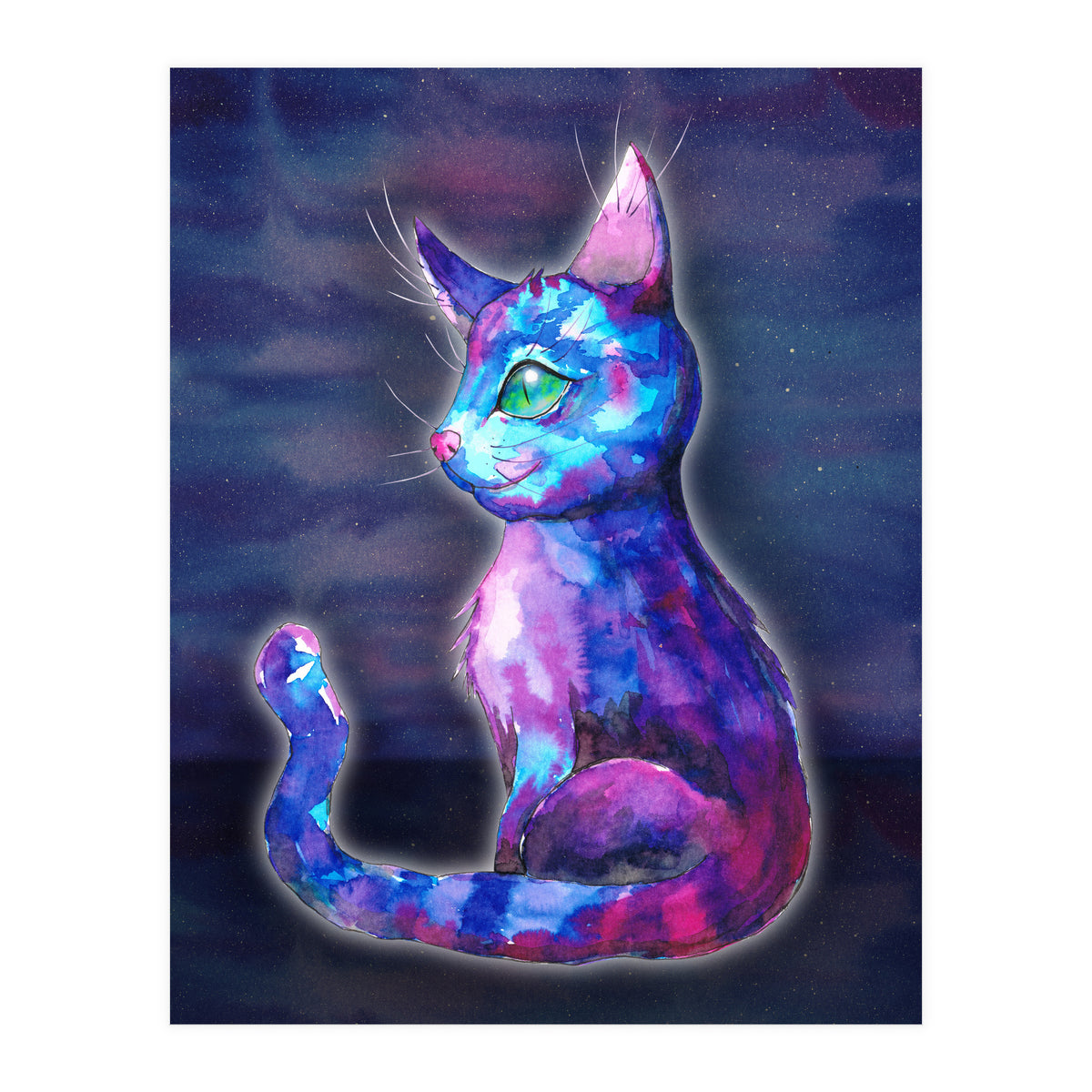 Space cat (Print Only)
