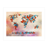 Map Of The World  4 (Print Only) thumbnail