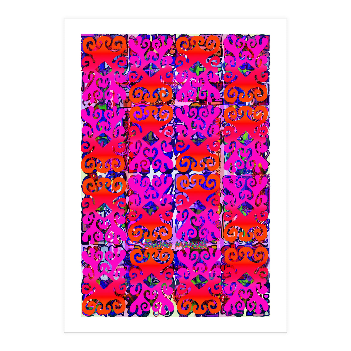 Tapiz Perfiles 2023 17 (Print Only)