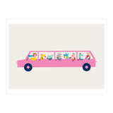 Pink Car (Print Only) thumbnail