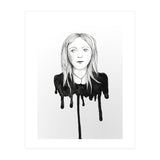 Blond dripping girl (Print Only) thumbnail