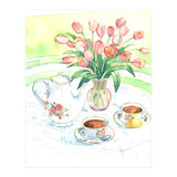 Tea & Tulips (Print Only) thumbnail