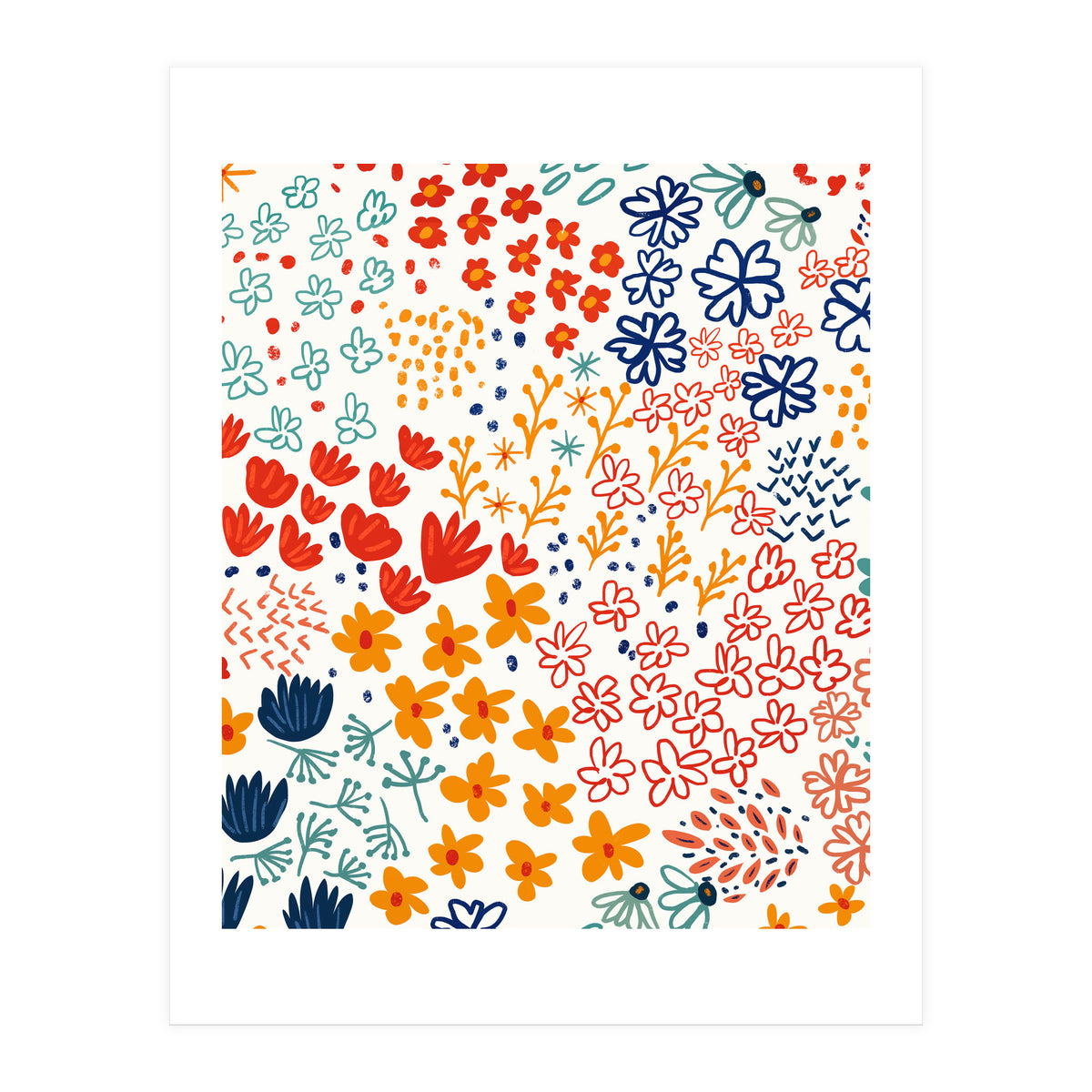 My Soul Made Meadow Flowers (Print Only)