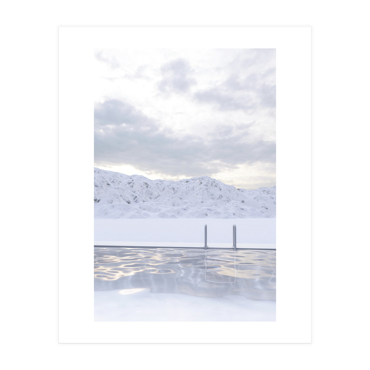 POOL SERIES-WHITE (Print Only)