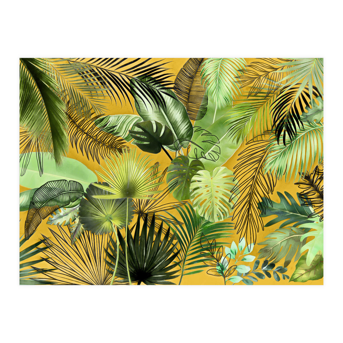 Tropical Foliage 06 (Print Only)