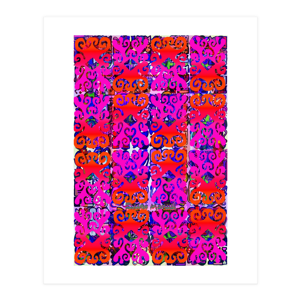 Tapiz Perfiles 2023 17 (Print Only)