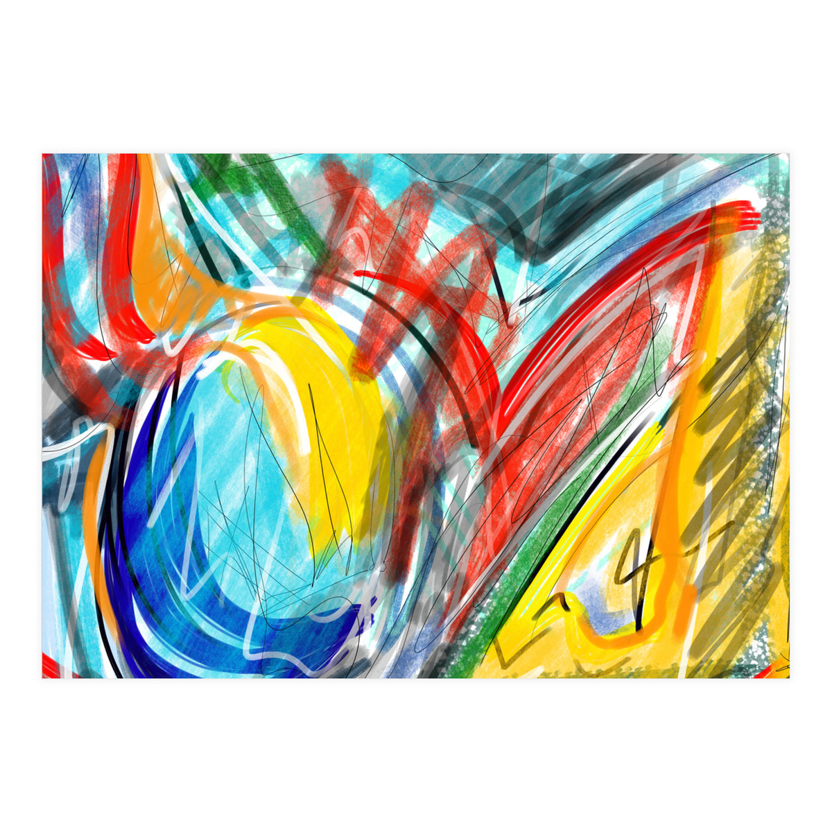 Colors And Traces (Print Only)