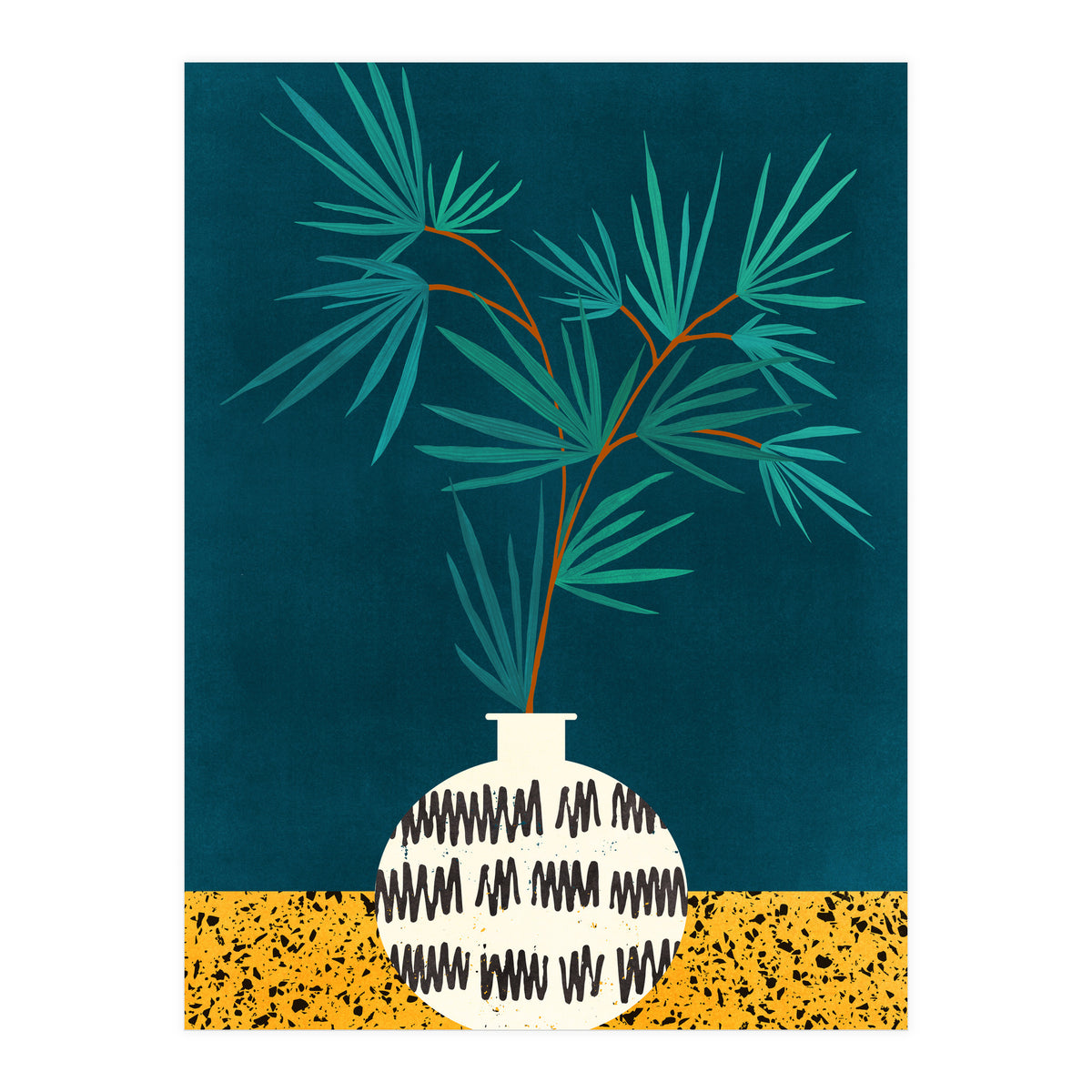 Night Palm (Print Only)