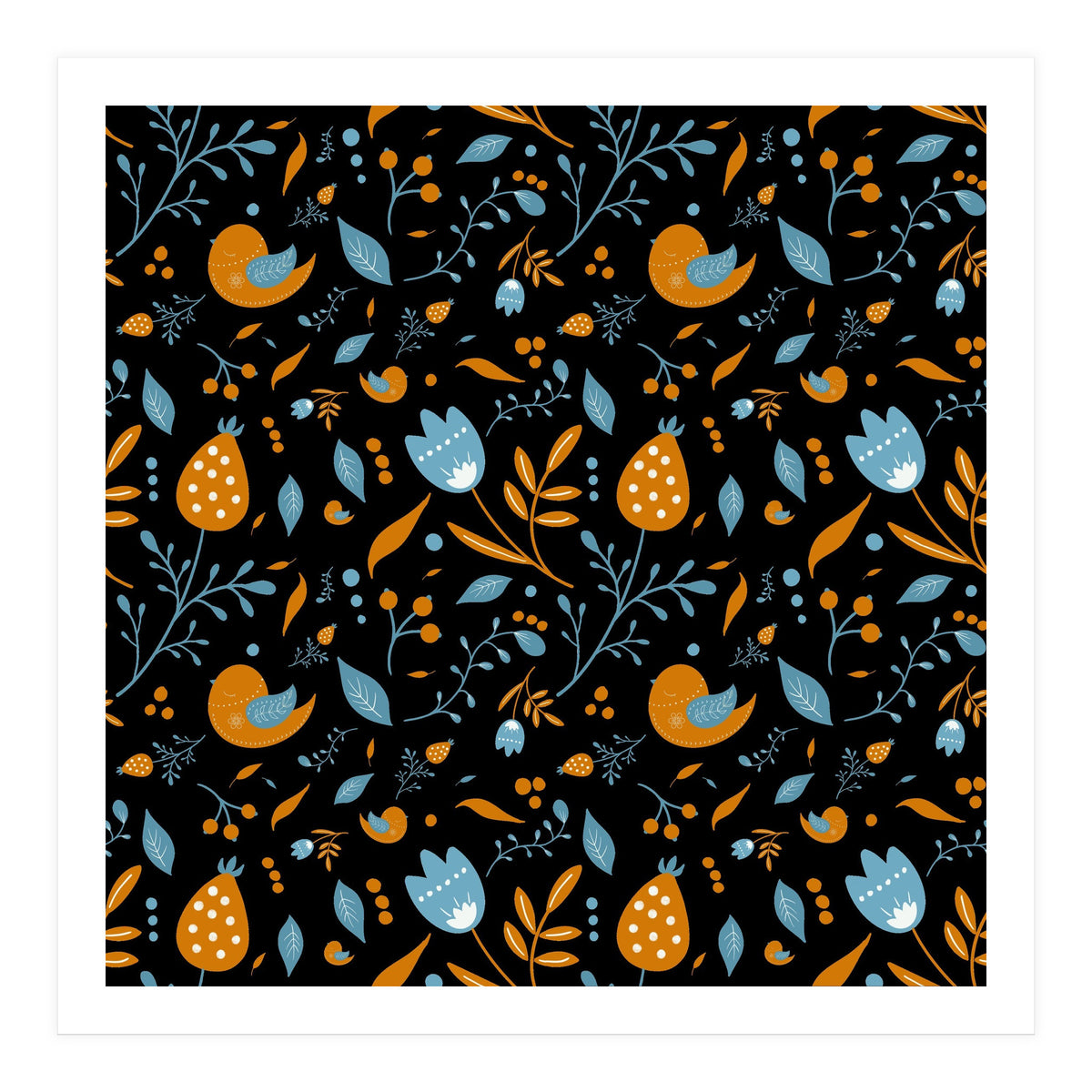 Midnight Summer Garden (Print Only)