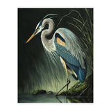 Heron Oil Painting (Print Only) thumbnail