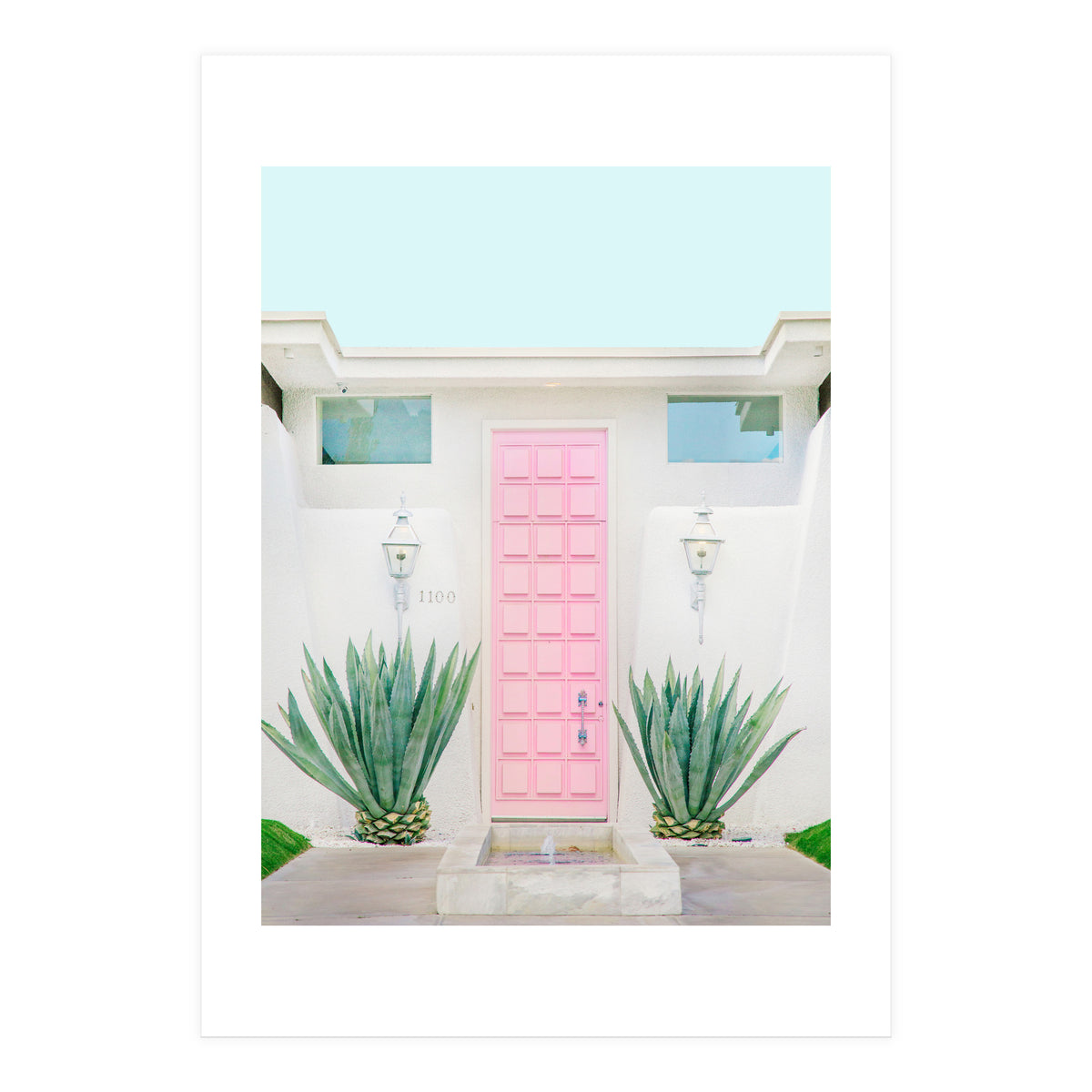 That Pink Door in Palm Springs California (Print Only)