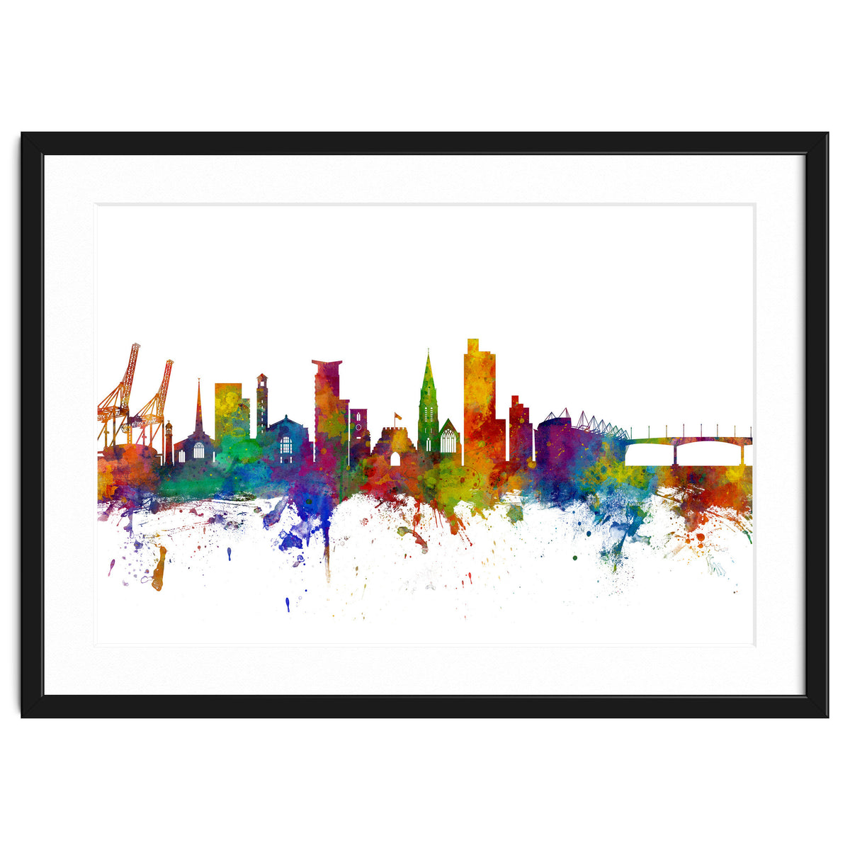 Southampton England Skyline