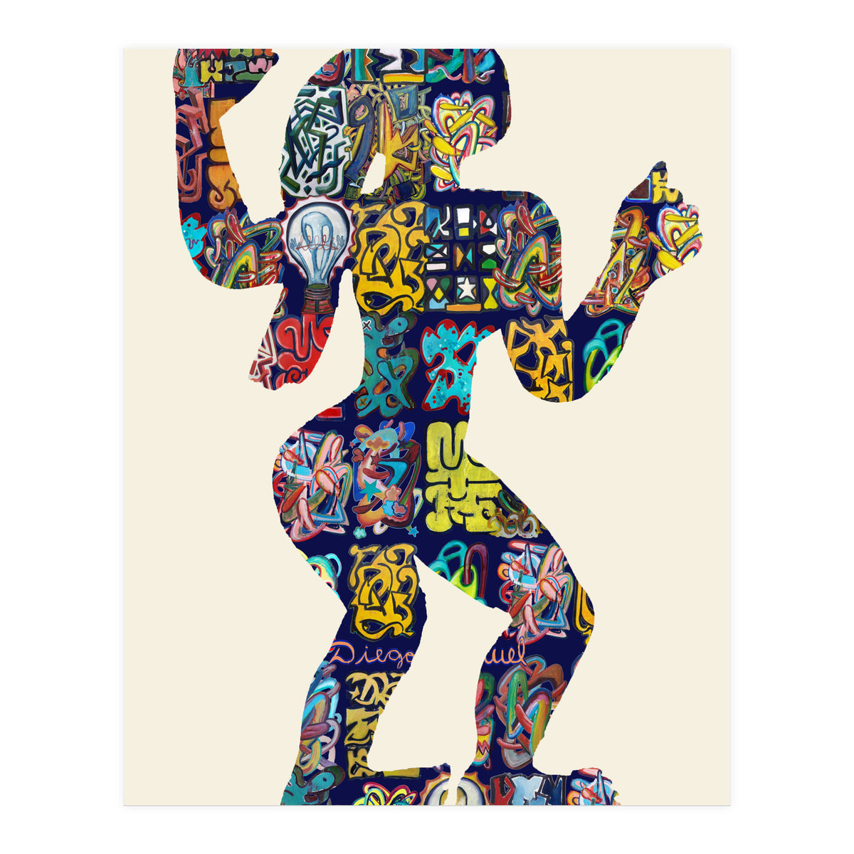 Graffiti Digital Nuevo 2 (Print Only)