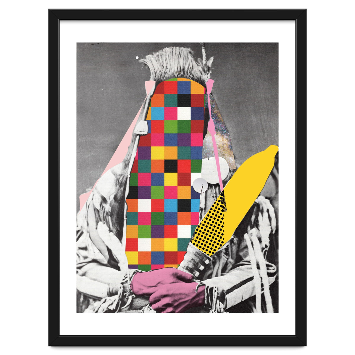 Musterhafte Quadratur Eines Indianers