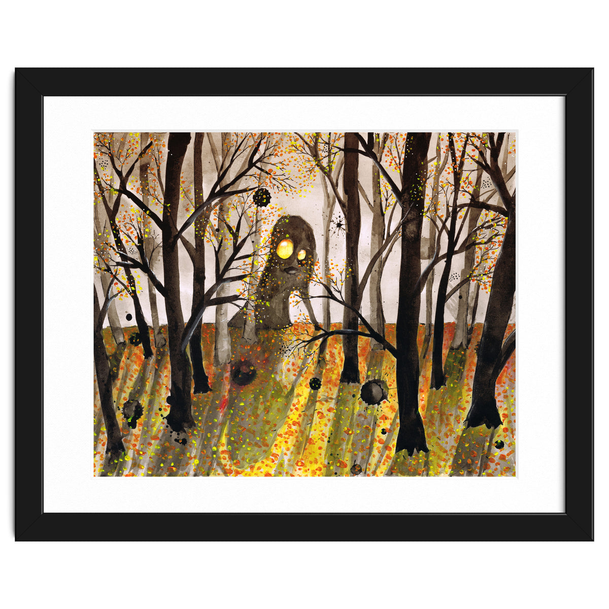 Monster in the woods