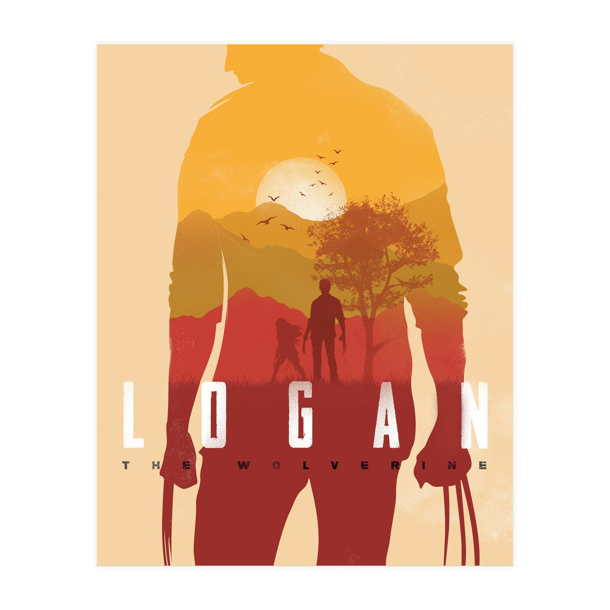 Logan movie poster (Print Only)