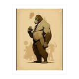 Gorilla Comic Fashion Sketch (Print Only) thumbnail
