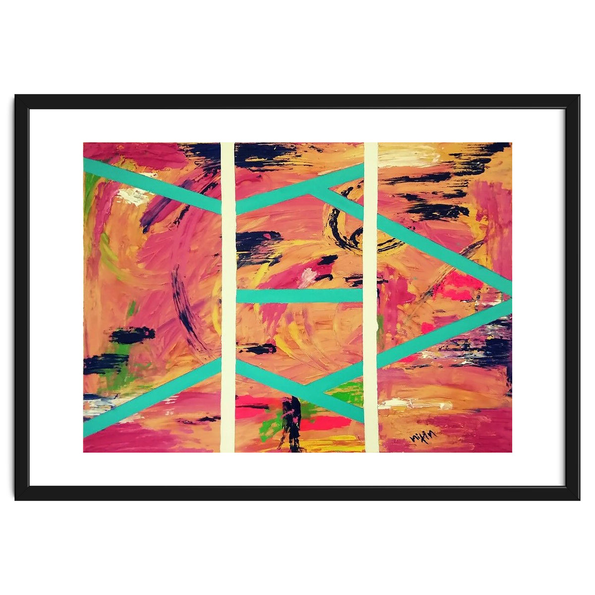 Euphoria - Abstract On Canvas