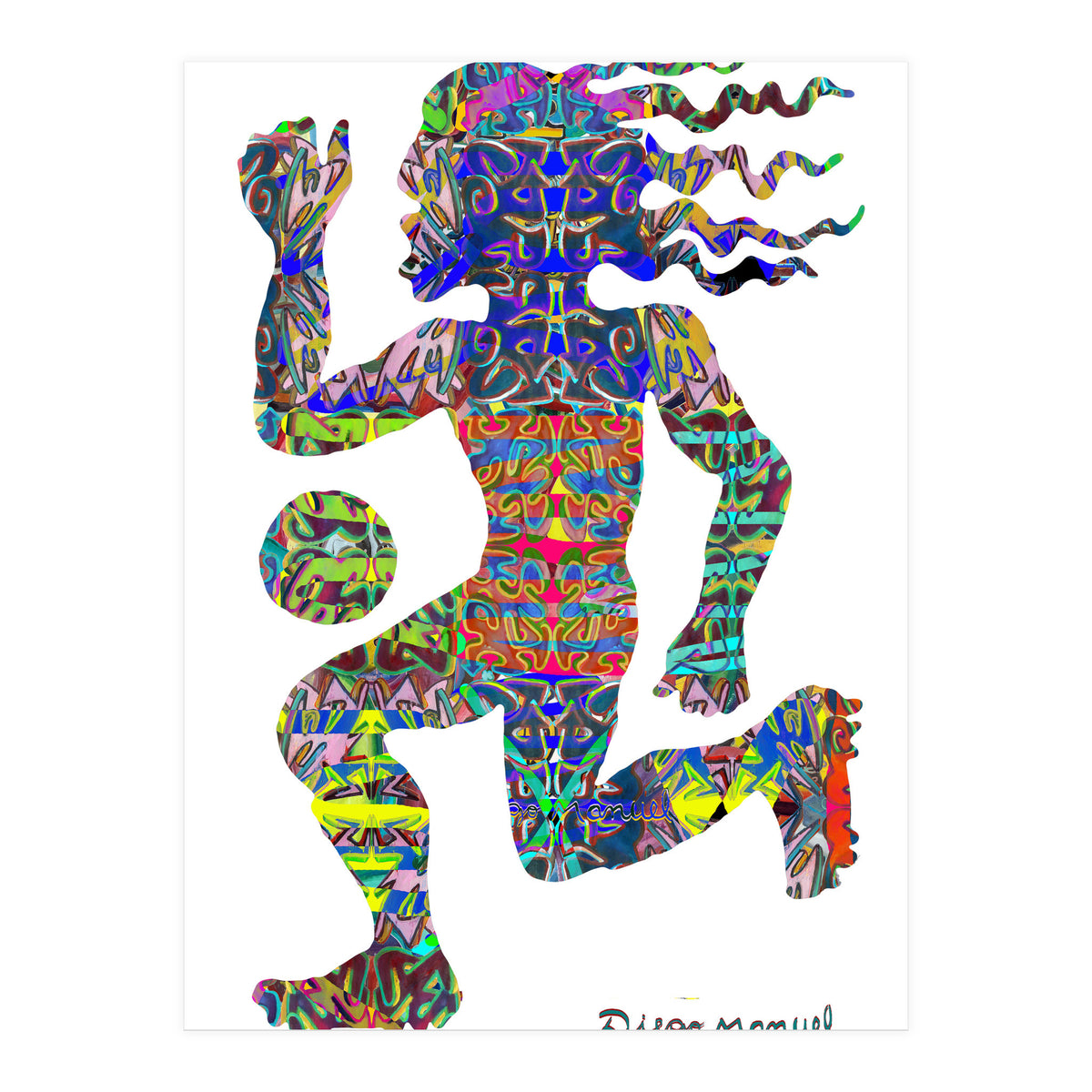 Jugador Nuevo 1 24  (Print Only)