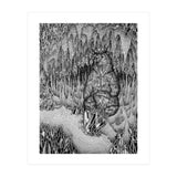 Cave Of The Bear King (Print Only) thumbnail
