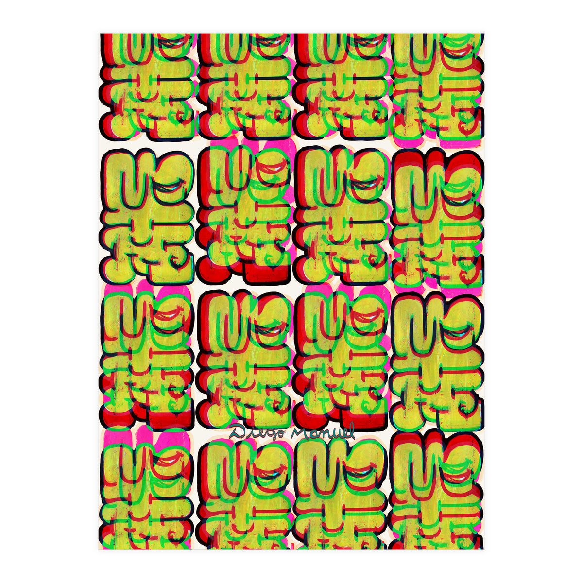 Graffitis 2021 Tapiz 111 (Print Only)