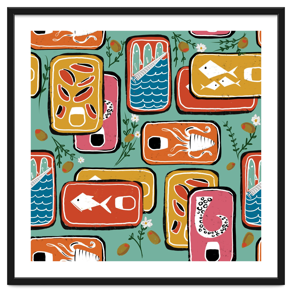 Canned Goods Blue Cadet