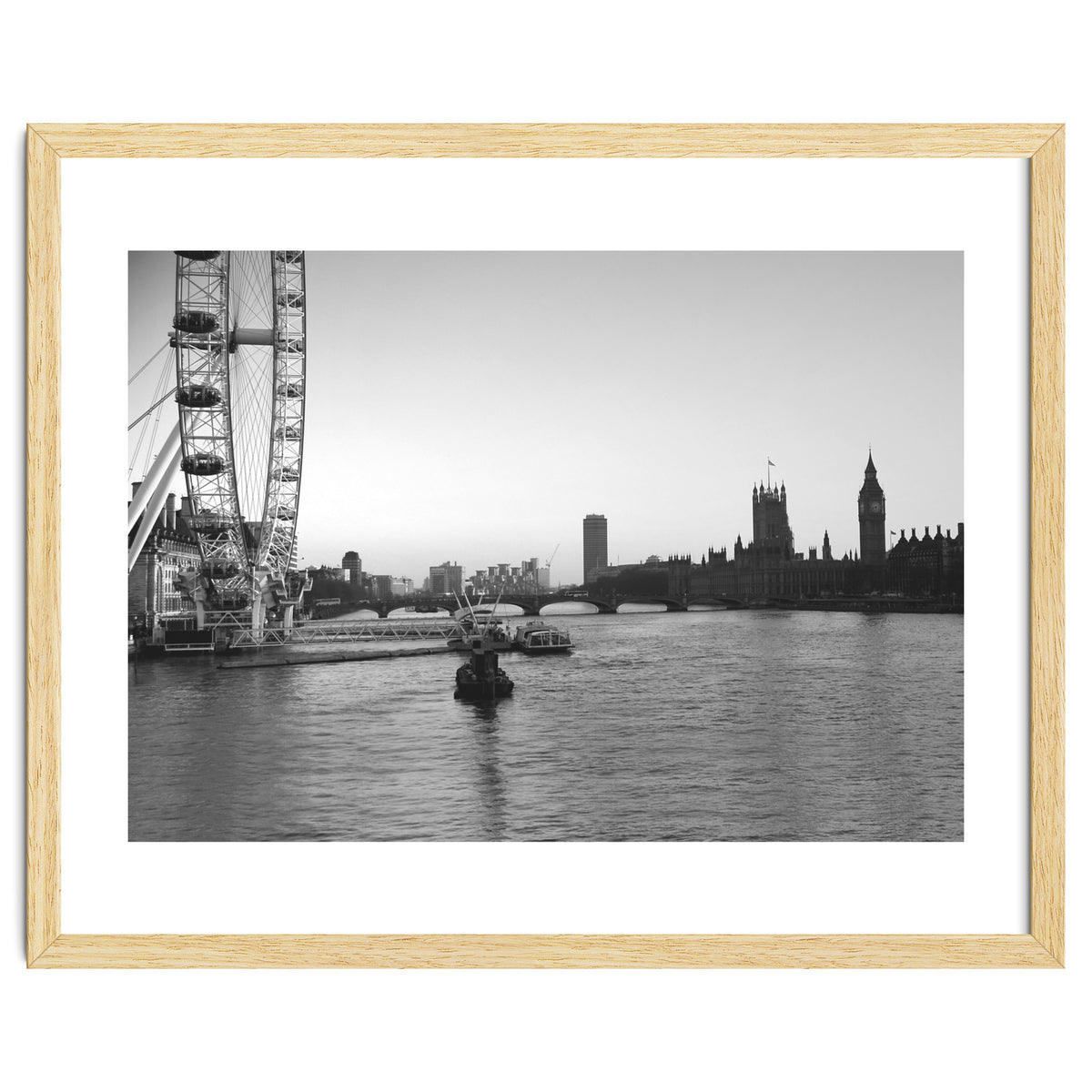 London River Thames, Big Ben House of Parliament