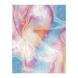 Pastel Pink Blue Space Marbling (Print Only) thumbnail