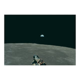 Earth, Moon And Lunar Module, As11 44 6643 (Print Only) thumbnail
