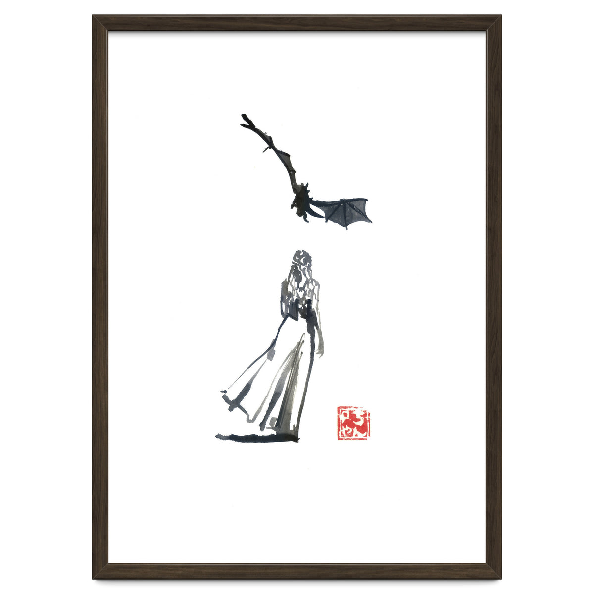 daenerys targaryen and the dragon