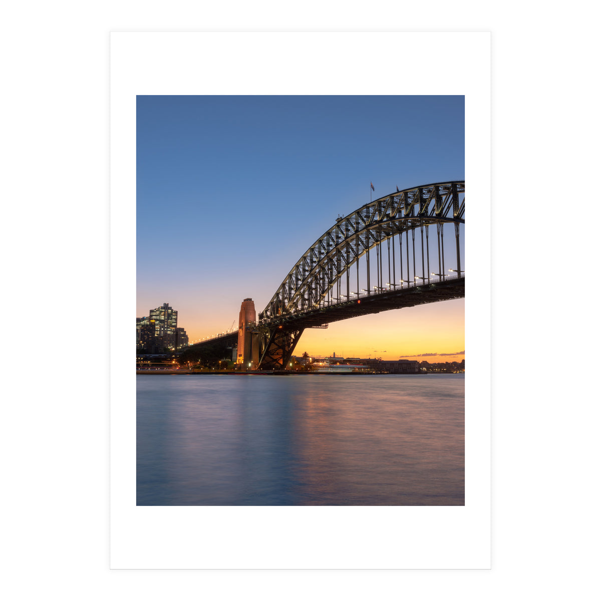 Sunset over Sydney (Print Only)