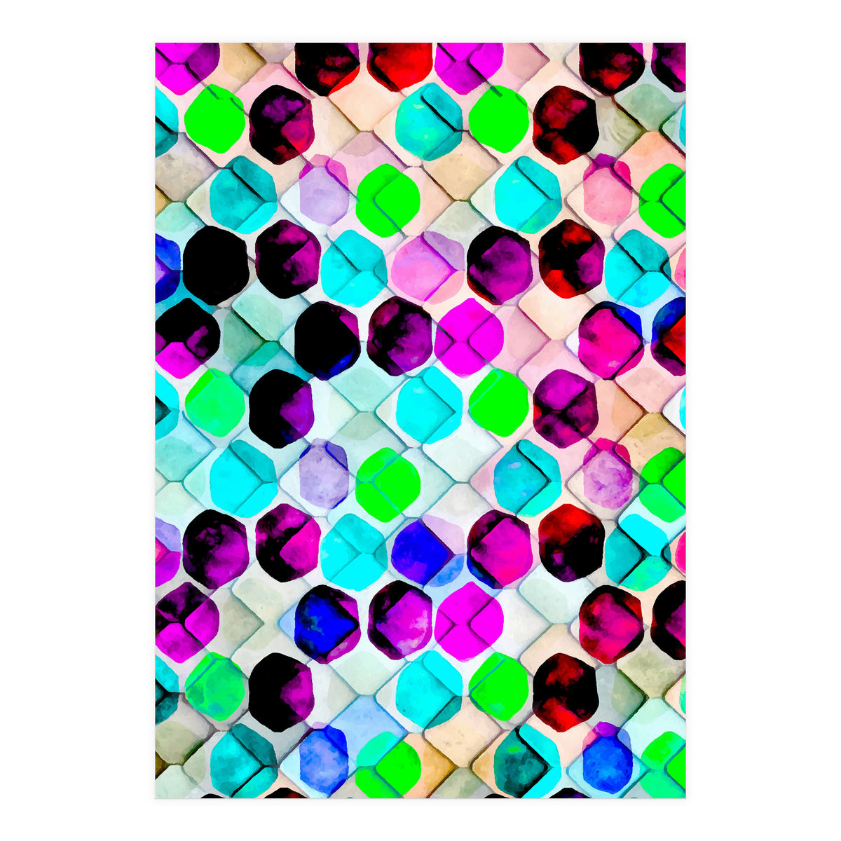 Irregular Hexagons (Print Only)