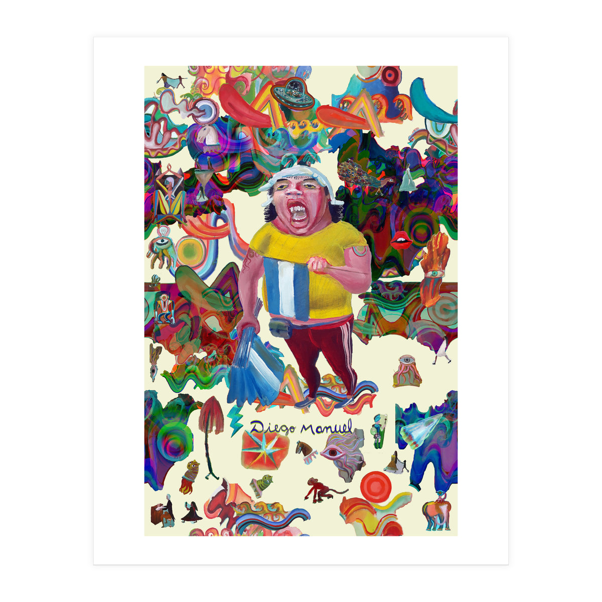 Graffitis 2021 Tapiz 50 B (Print Only)