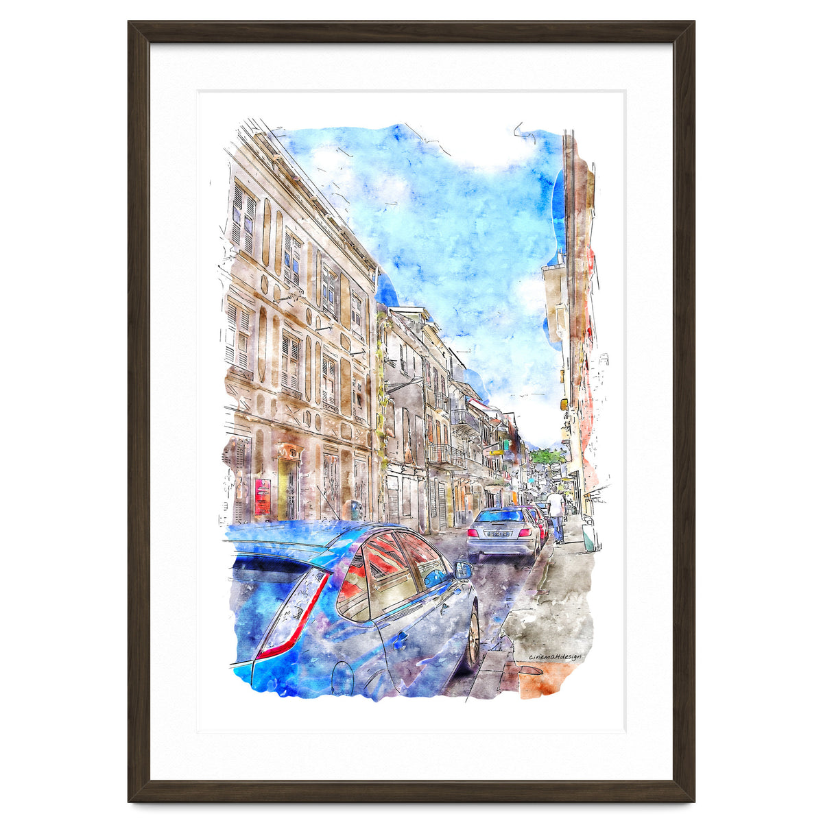 Street of Fort-de-France