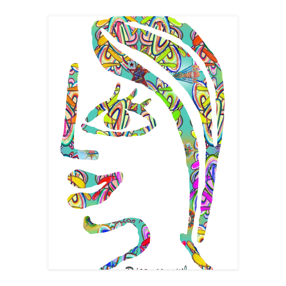 Graffiti Digital 12 2022 D 8 (Print Only)