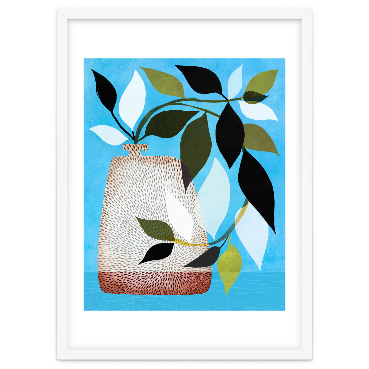 Tropical Ivy + Blue Sky