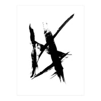 Abstract Brushstroke Print (Print Only)