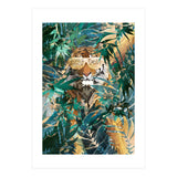 Hip Hop tiger in the tropical jungle (Print Only) thumbnail