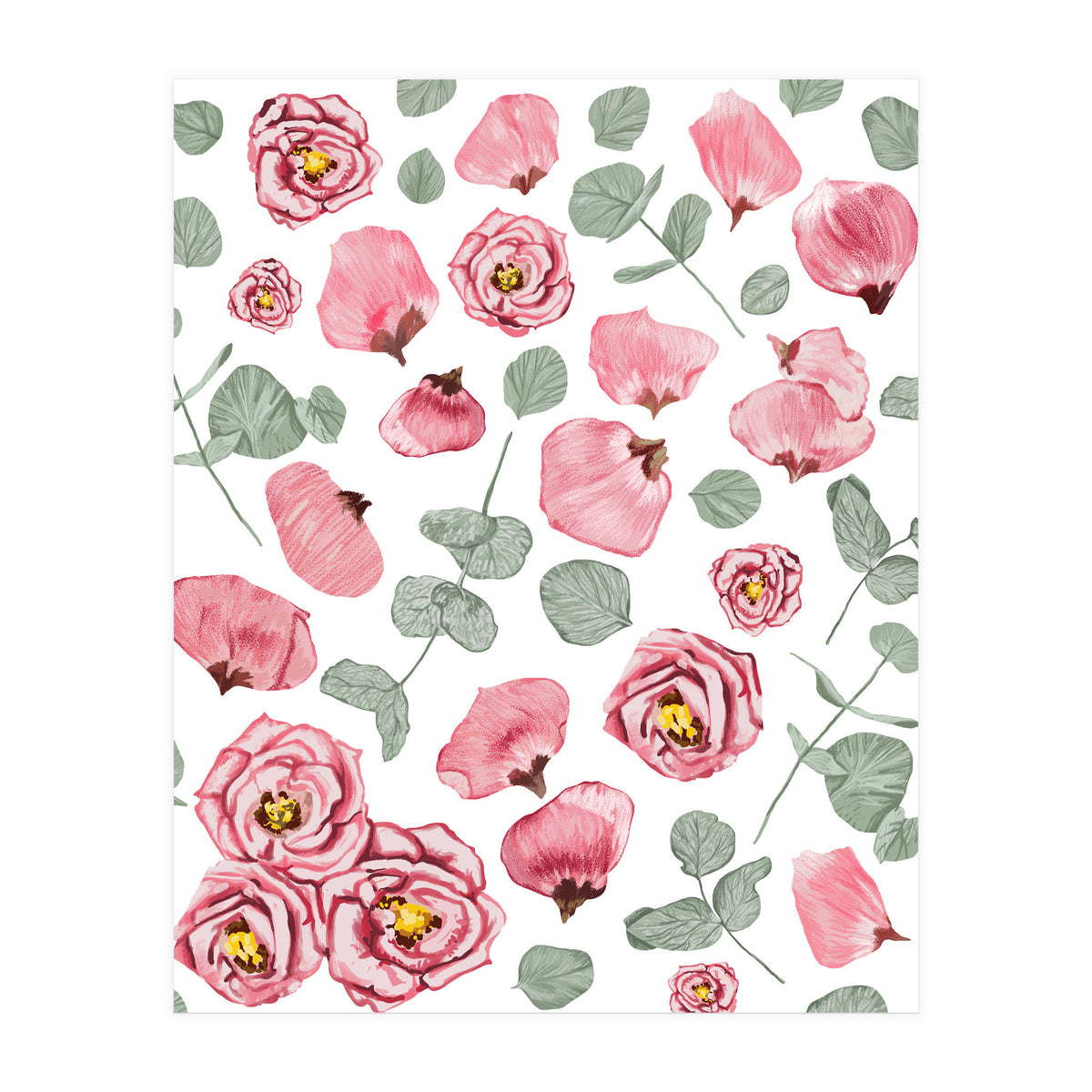 Rosy Romance (Print Only)