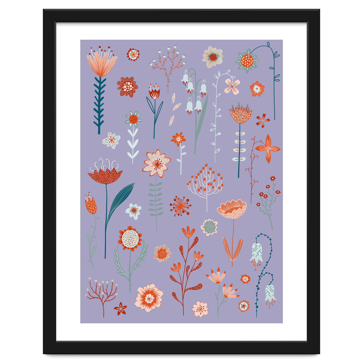 Flowers Of The Summer Purple